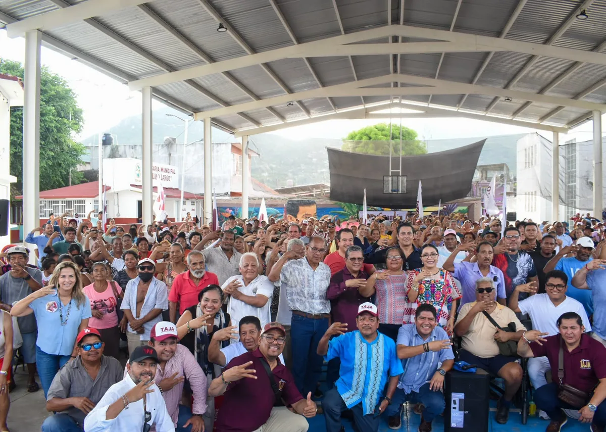 Desean pronta recuperación a la presidenta Claudia Sheinbaum en asamblea informativa encabezada por Esthela Damián en Acapulco