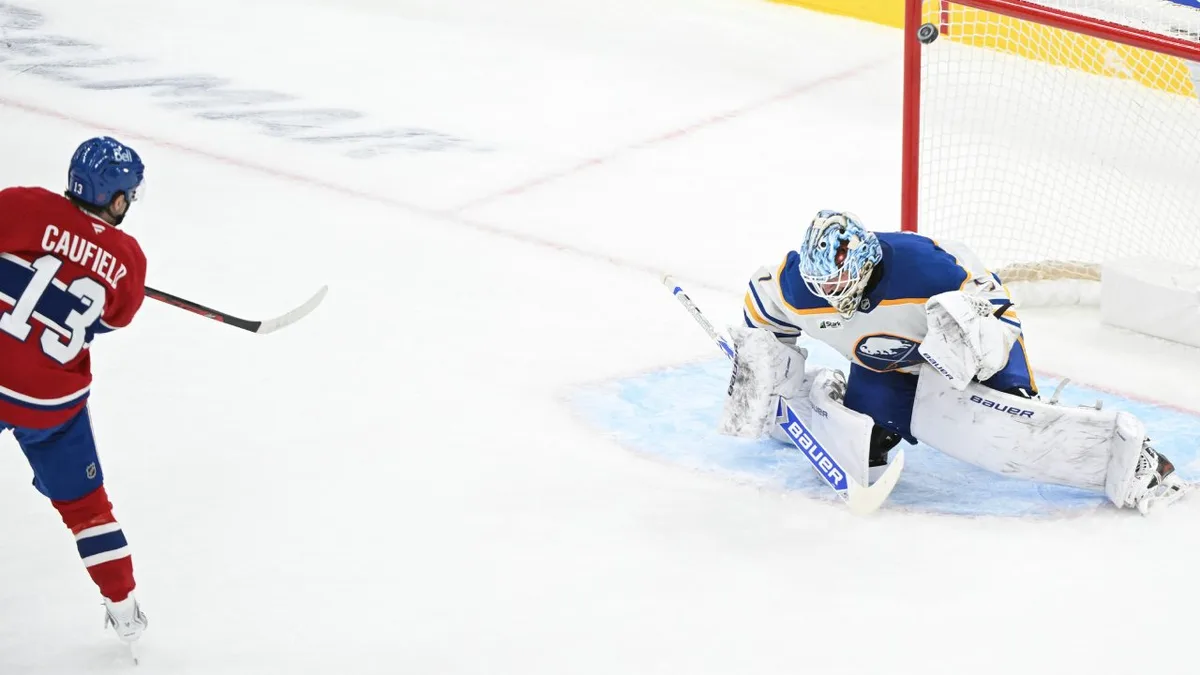 Canadiens’ Caufield snipes top shelf for overtime winner