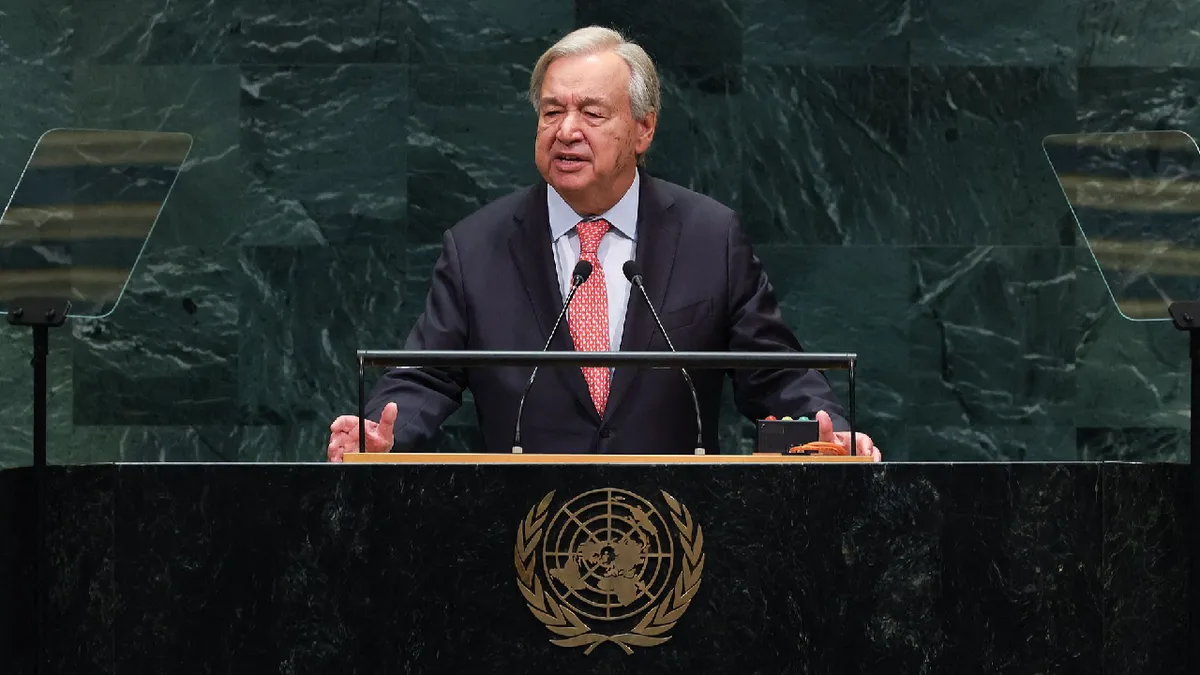 UN chief calls for steps to manage AI risks