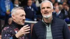 Boss Goodwin leaves hospital but still absent from Dundee Utd role