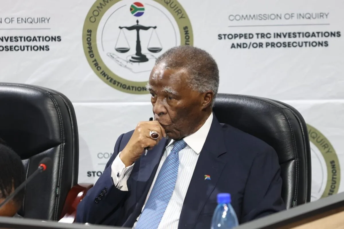 WATCH | Mbeki denies ‘fabricated’ claims of secret amnesty meetings