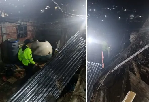 Sismo en Caracas dejó daños materiales en vivienda de Carapita