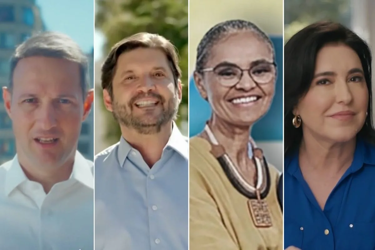 Tarcísio aparece em 1ª propaganda de aliados ao Senado; Haddad é ausência