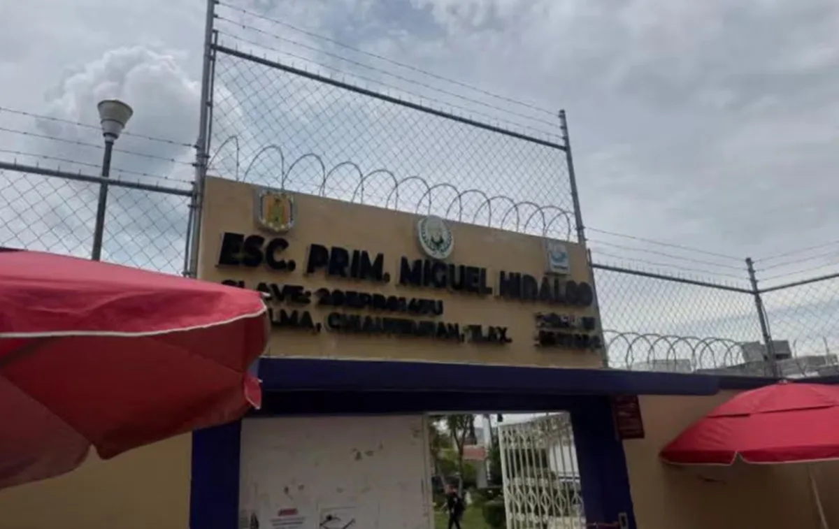 Hombres armados irrumpen en primaria de Chiautempan, Tlaxcala; roban 60 mil pesos a padres de familia