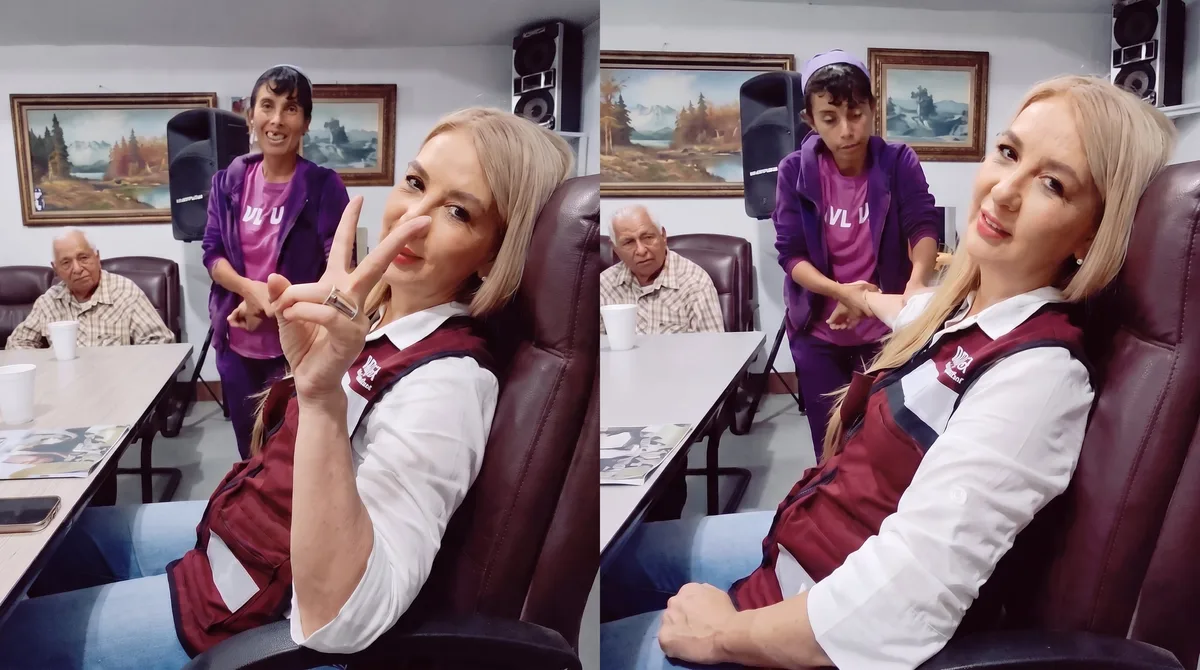 Meli Espinoza vuelve a Morena tras su paso por el PT y es cuestionada por recibir un masaje en sus oficinas