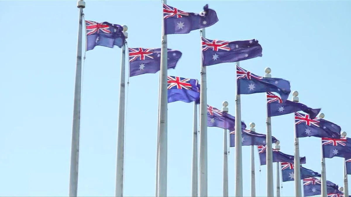 Parliament House in Canberra flies wrong ensigns on day celebrating 125 years of the Australian flag