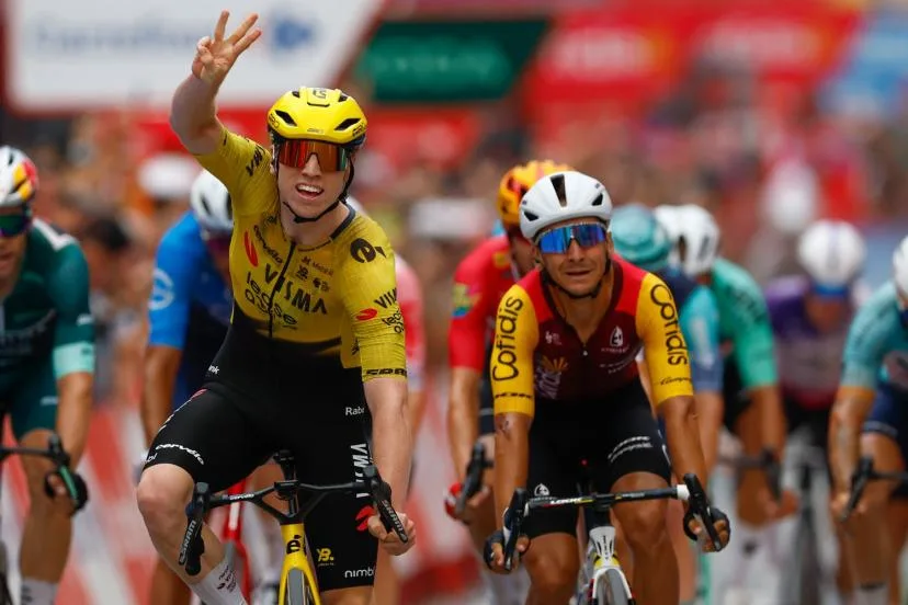 Bryan Coquard, deuxième de la 11e étape de la Vuelta : « Il n'y avait pas mieux à faire »
