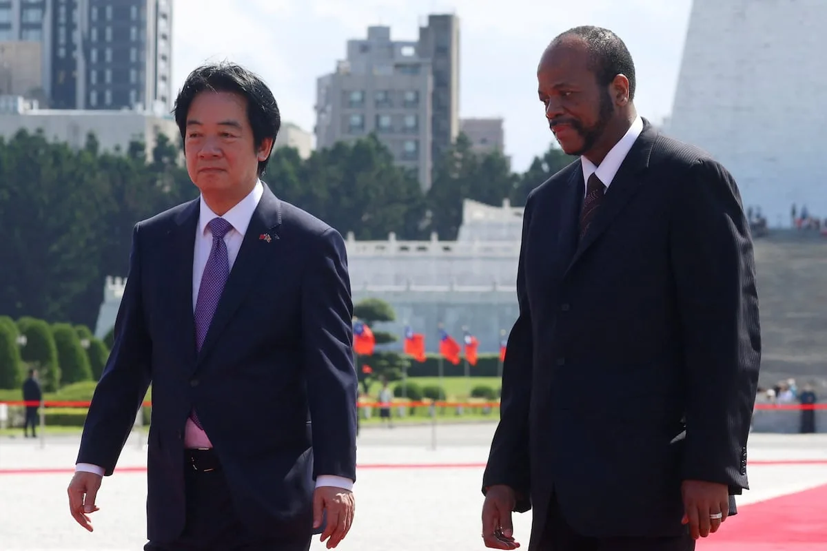WATCH | Eswatini’s King Mswati pledges to boost ‘enduring friendship’ with Taiwan