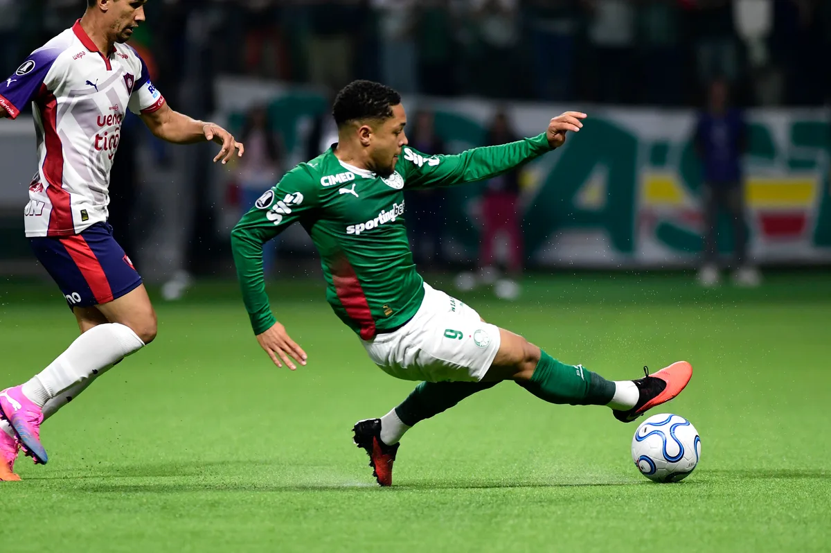 Vitor Roque diz buscar ritmo no Palmeiras e recebe elogio de Abel: "Está guardado para a hora certa"