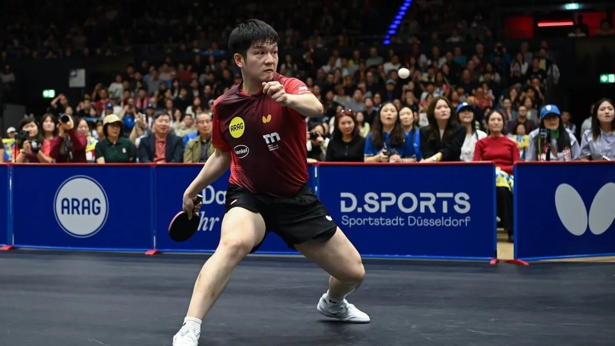 Live broadcast of Fan Zhendong’s German Cup clash sells out Chinese cinemas in minutes