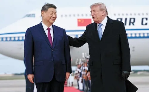 Trump recibe a Xi con honores previo a cumbre