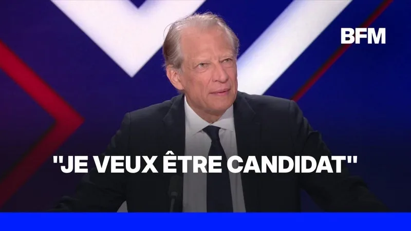 Dominique de Villepin "veut être candidat" à l'élection présidentielle en 2027