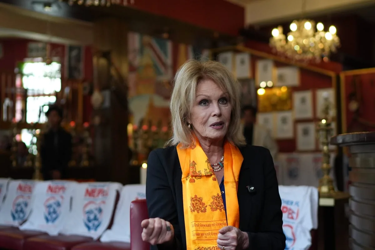 Joanna Lumley says ‘heartbreaking’ Nepal flood could have been predicted