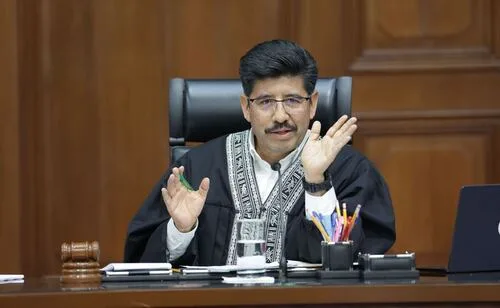 Hugo Aguilar alista informe de rendición de cuentas por primer año de la nueva SCJN; "la justicia puede ser distinta", celebra