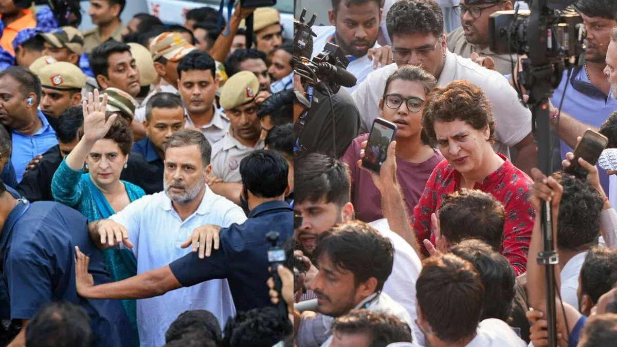 Evening news wrap: Rahul, Priyanka lead big march to SC; plea alleging vote chori filed against EC & more