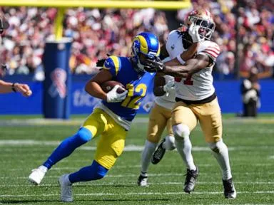 Puka Nacua questionable, Aaron Donald set to play for Rams on Monday night against Giants