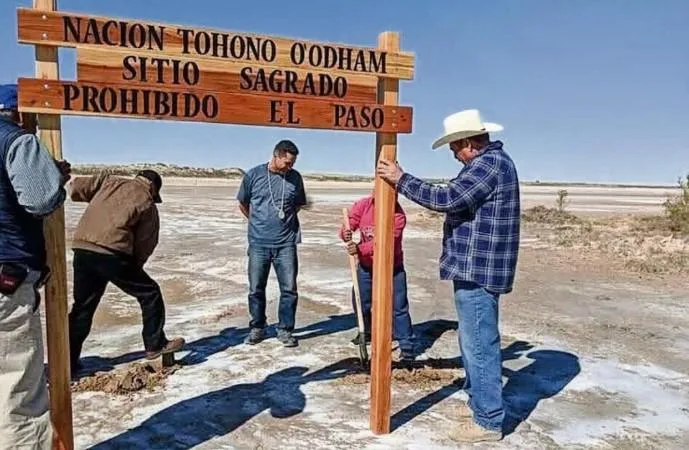Muro de Trump dividirá a Nación Tohono O’odham entre Arizona y Sonora