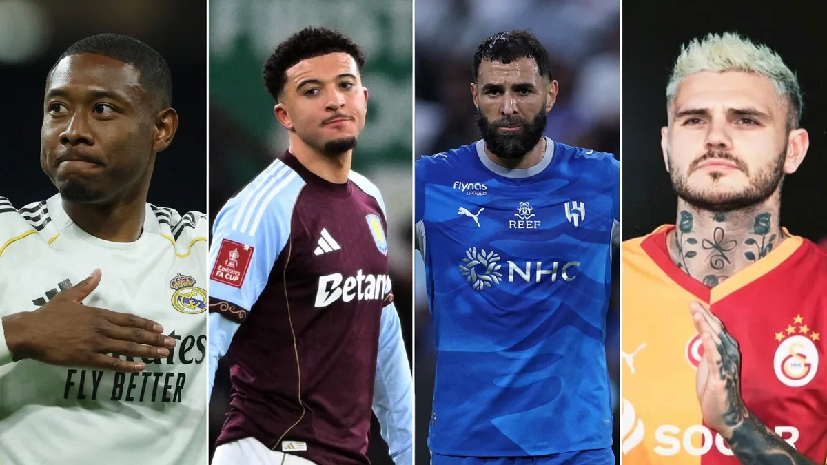 De Mauro Icardi a Karim Benzema: las 20 estrellas que están libres tras el cierre del mercado de pases en Europa