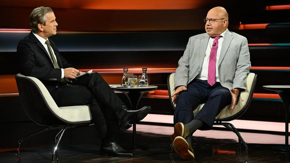 „Markus Lanz“: Peter Altmaier wirbt im ZDF für Alexander Dobrindt als Kanzler