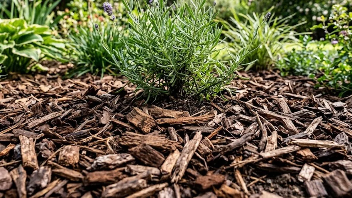 Colocar chips de madera en la tierra de las plantas: para qué sirve y por qué lo recomiendan