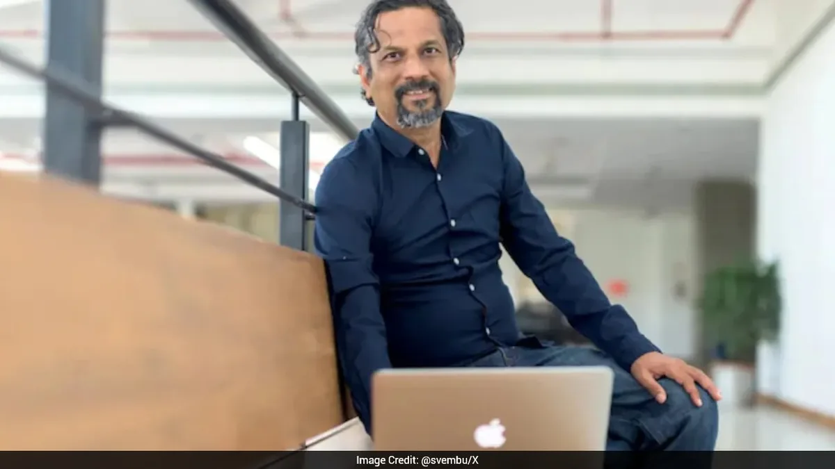 OpenAI, Anthropic Can Slow Down, No One's Pointing Gun: Sridhar Vembu To NDTV