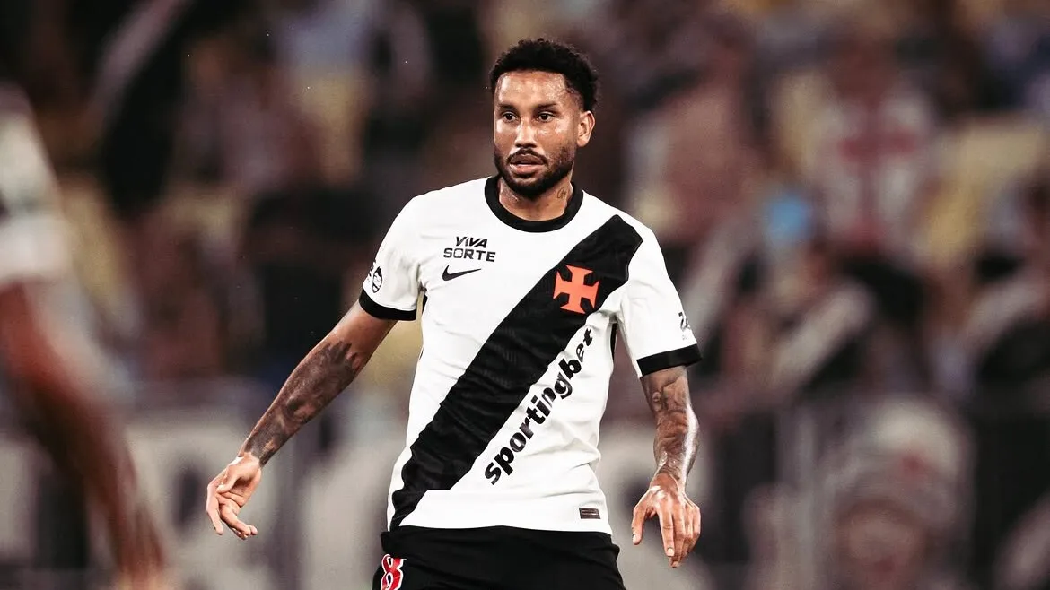 Vasco tem novo desfalque para duelo contra o Vitória na Copa do Brasil