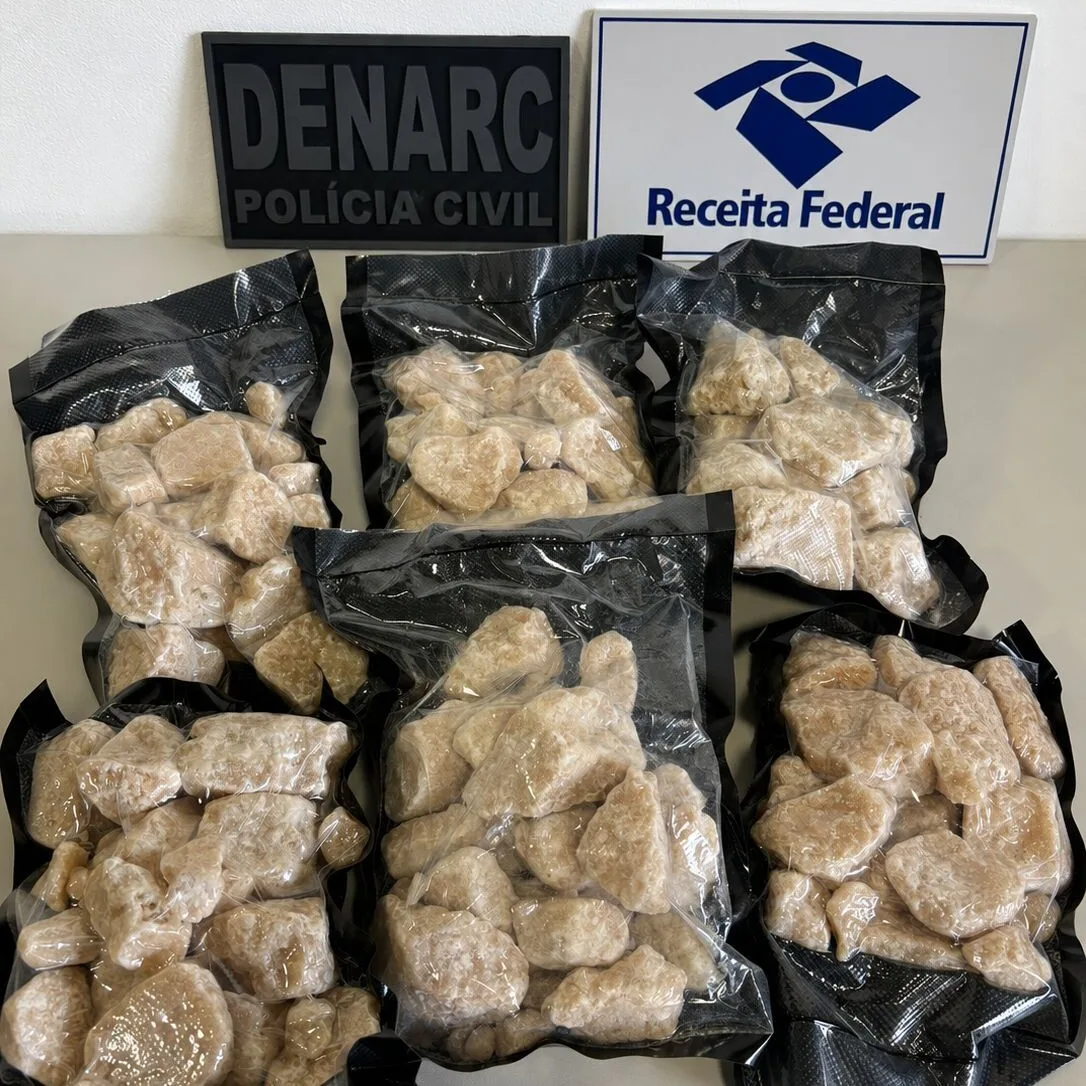 Carga com 3 kg de MDMA avaliada em R$ 2 milhões é apreendida em Salvador