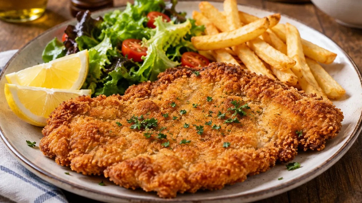 Cómo hacer schnitzel en 6 pasos: la receta del plato austríaco que compite con la milanesa argentina