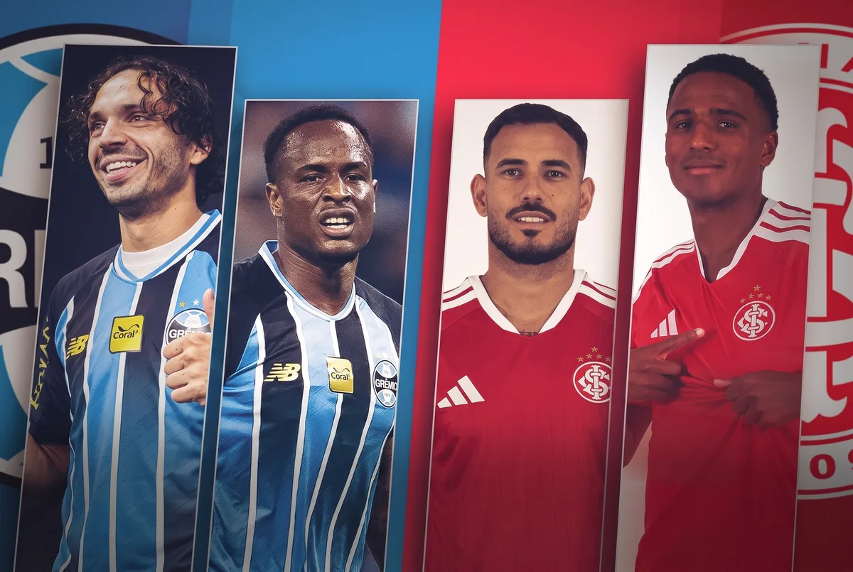 Gre-Nal global: rivais dão volta ao mundo com 14 nacionalidades diferentes; veja os países