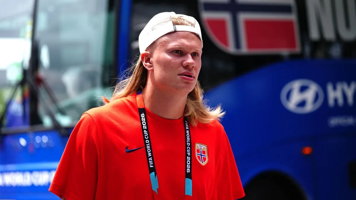 Neuer Look: Neue Frisur: Haaland trennt sich von blonder Mähne