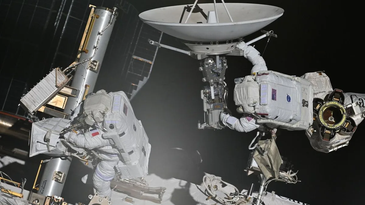 Astronauts make history repairing the ISS | Space photo of the day for Aug. 25, 2026