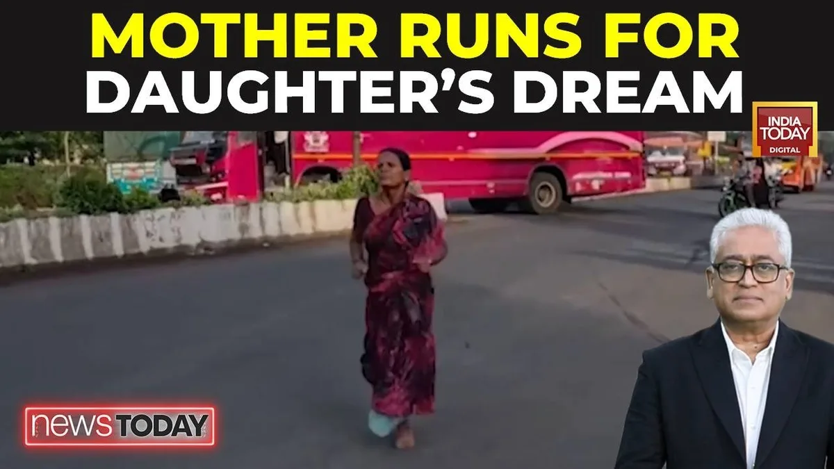 Maharashtra: 47-Year-Old Woman Runs Marathon in Sari Barefoot to Fund Daughters' Education