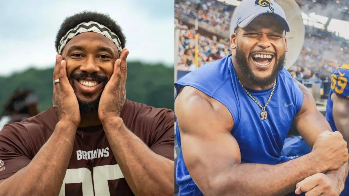 Aaron Donald returns to Rams: Can he and Myles Garrett form the NFL’s best duo?