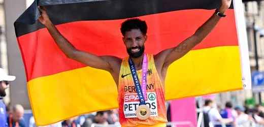 Leichtathletik-EM: Amanal Petros gewinnt Marathon-Gold in Birmingham