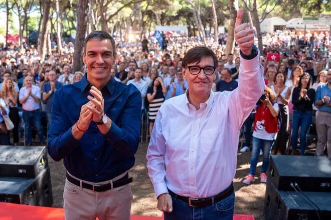 Sánchez promete "todos los recursos" para Ceuta y censura la "oposición destructiva" de Feijóo y Abascal