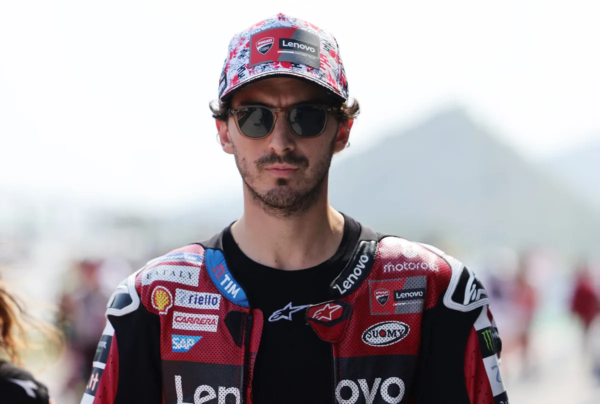 Bagnaia asume su error