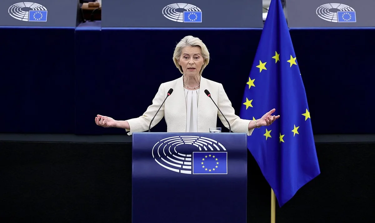 Von der Leyen quer assegurar a "verdadeira soberania aos europeus" e criar frota de combate a incêndios