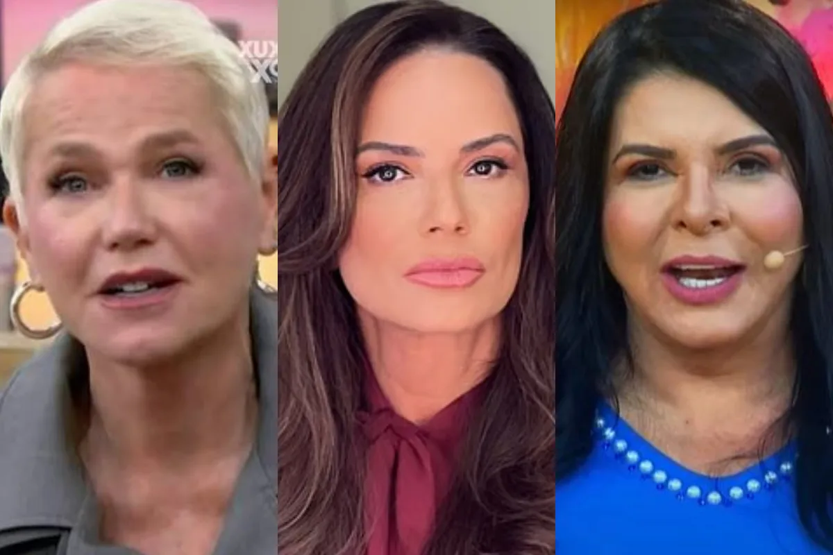 Xuxa presta solidariedade a Luiza Brunet após polêmica com Mara Maravilha