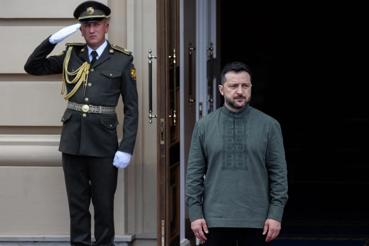 Ukraine wants peace but won’t give in, Zelensky says on Independence Day
