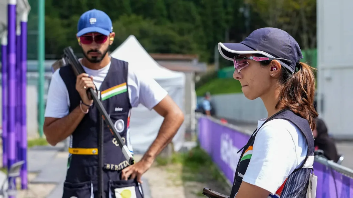 Bronze for Anant Jeet Naruka, Parinaaz Dhaliwal in Asian Games 2026 mixed skeet
