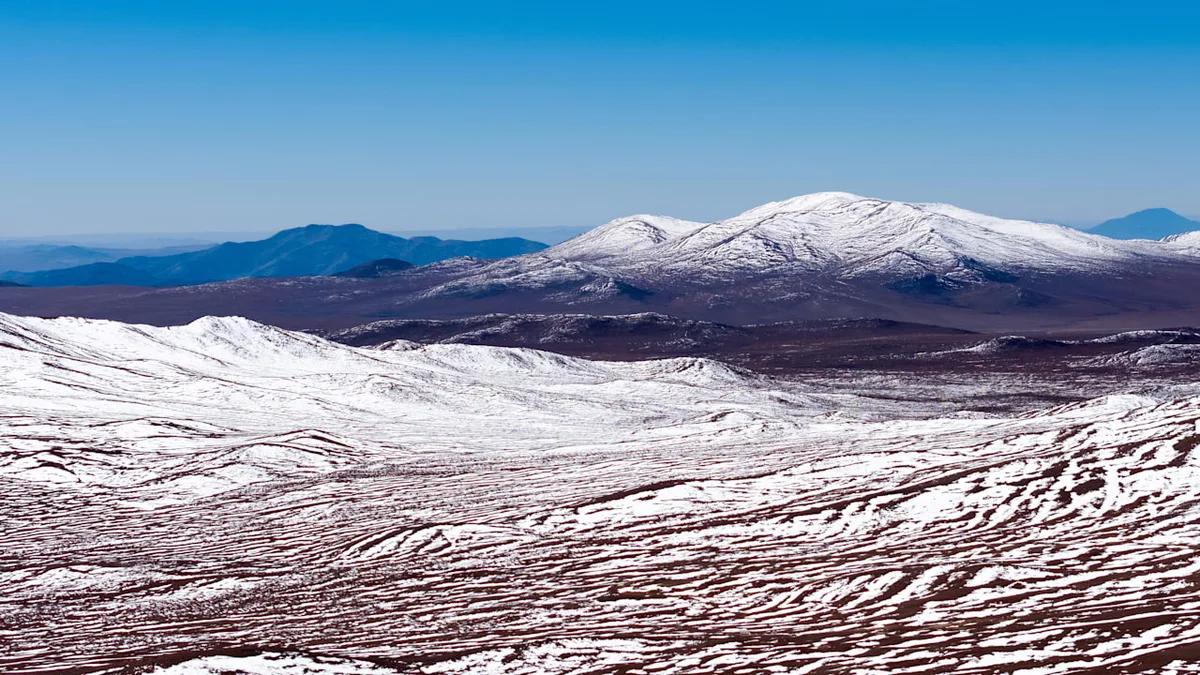 Atacama in Chile - In der Wüste liegt plötzlich Schnee
