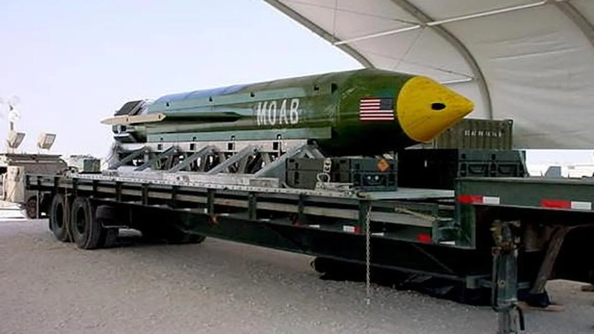 U.S. considers hitting Iran with 'Mother of All Bombs': report