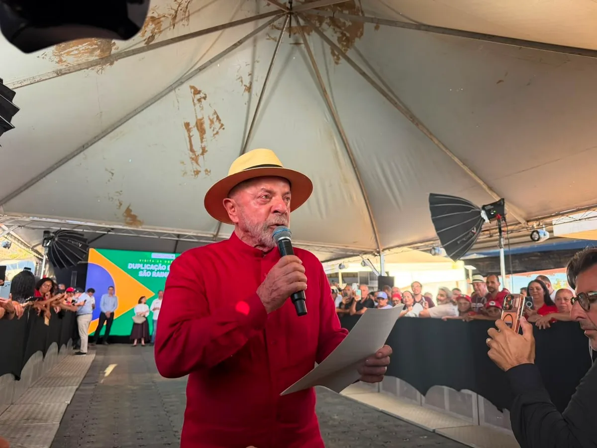 Lula visita obras da BR-116 em Governador Valadares; governo confirma duplicação de trecho da BR-381