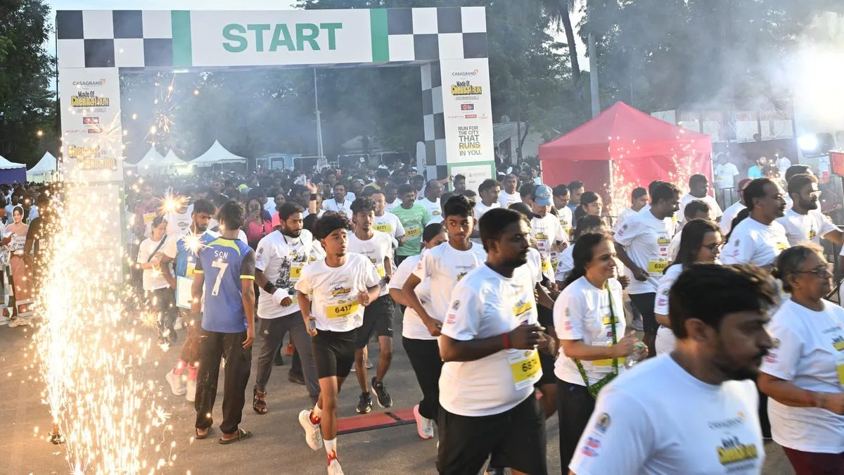 Over 5,800 people participate in The Hindu Made of Chennai Run
