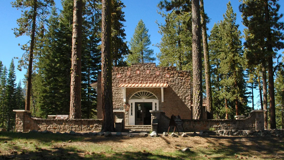 In 1929, Benjamin and Estella Loomis gave Lassen Volcanic National Park 40 acres, a museum and a...