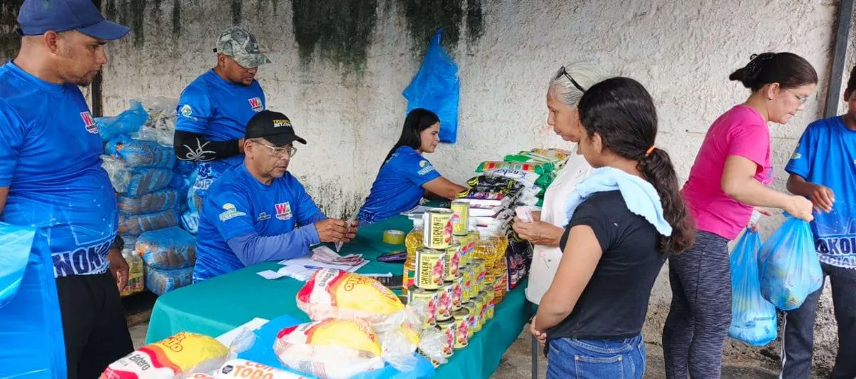 Despliegue alimentario abastece a más de mil familias en Tucupita