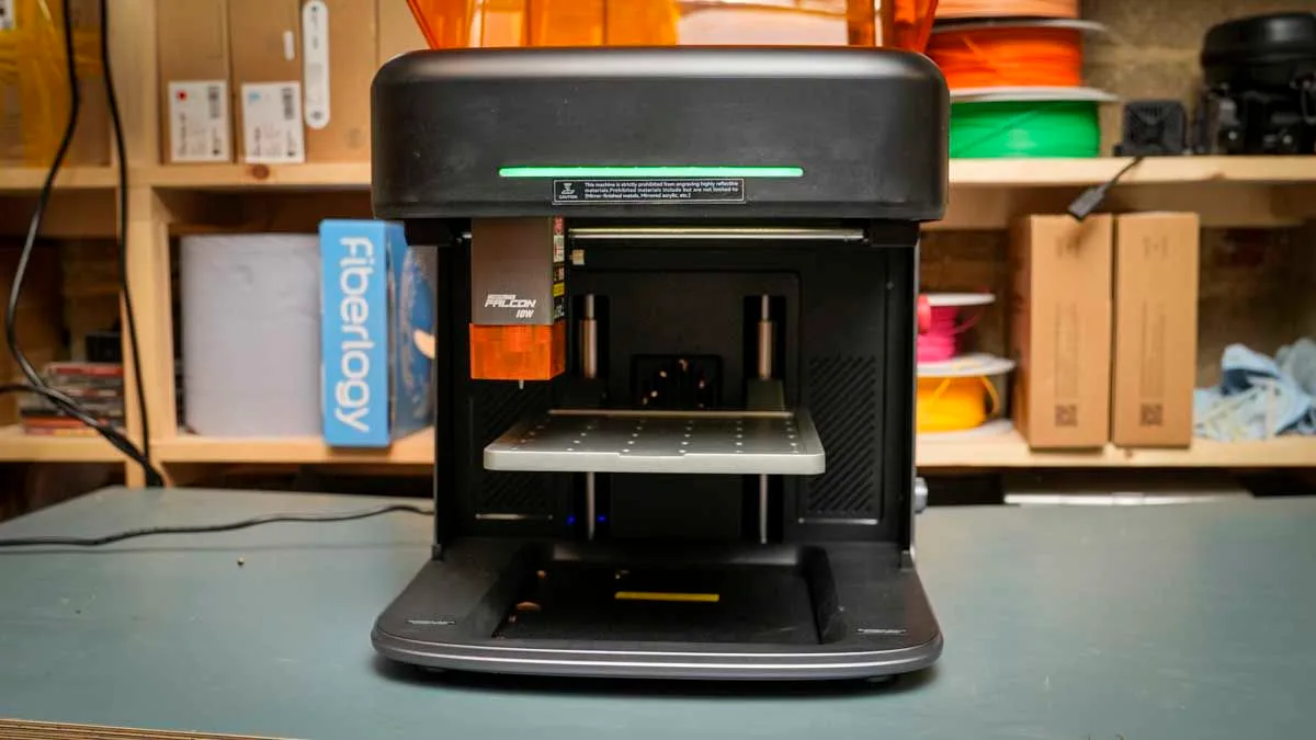 Creality Falcon A1C review: I was instantly impressed with this compact, affordable, beginner-friendly laser engraver