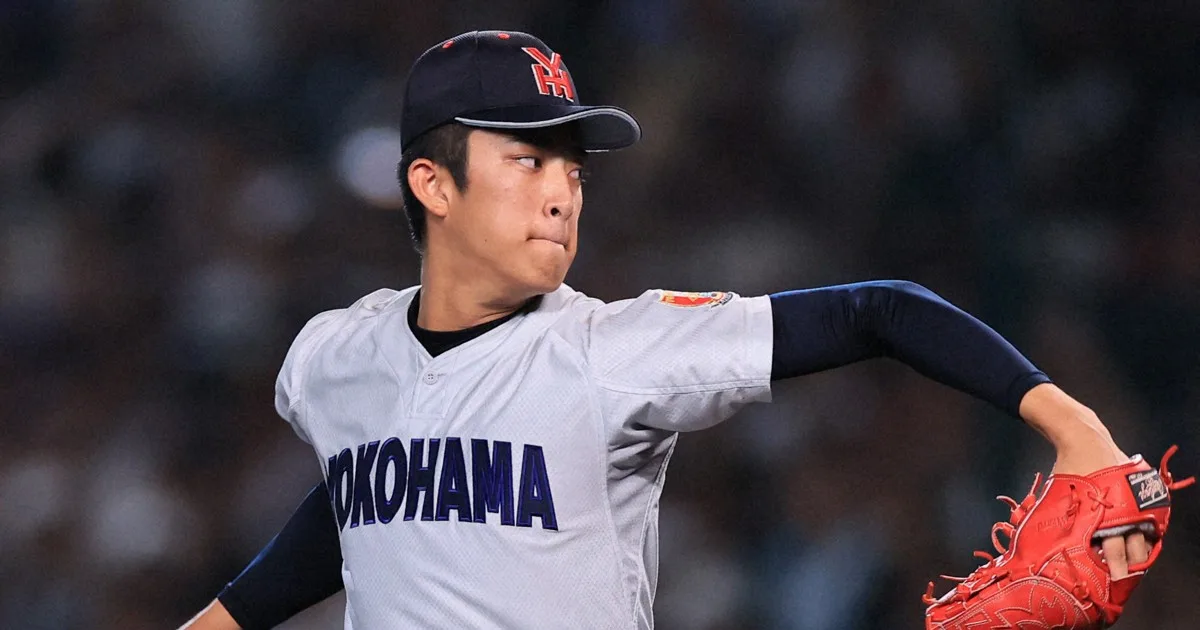 横浜が25年越しの「奪還」 因縁の一戦、織田翔希が甲子園最速