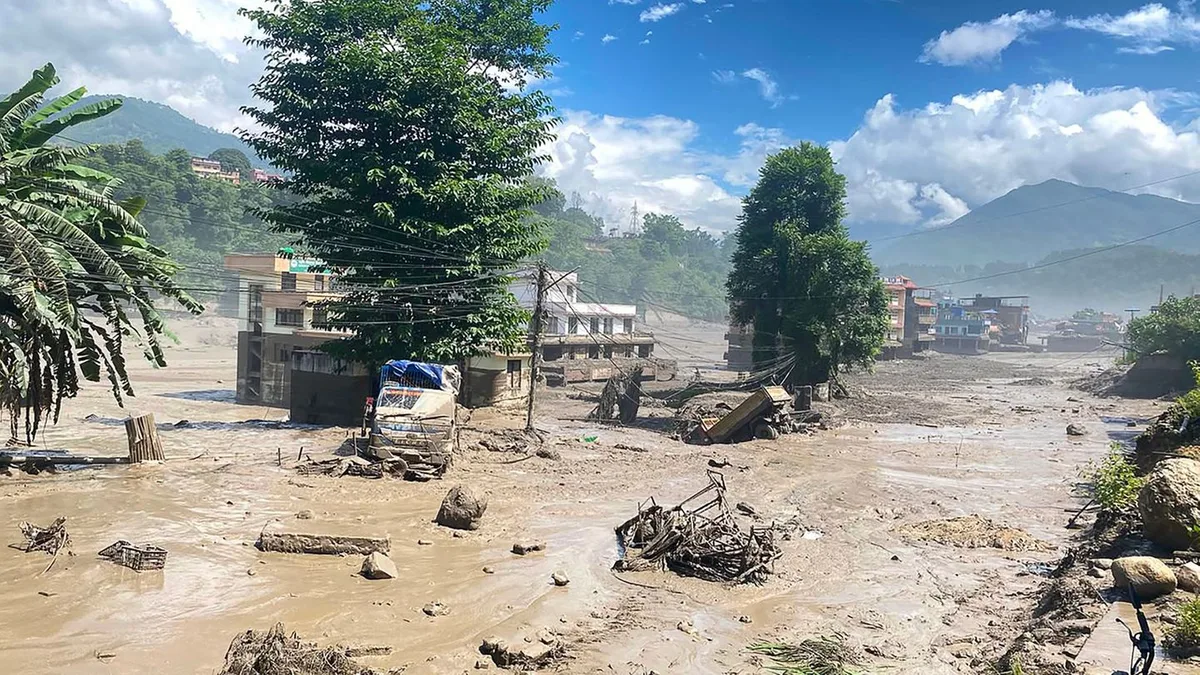 Flutkatastrophe im Himalaya: „Nichts ist mehr übrig“: Pilger-Paradies wird zur Todesfalle