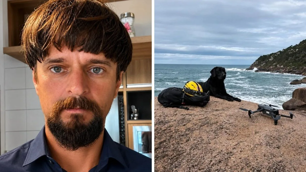 Buscas por pescador desaparecido na Praia Brava chegam ao quarto dia sem sucesso e área de procura é ampliada